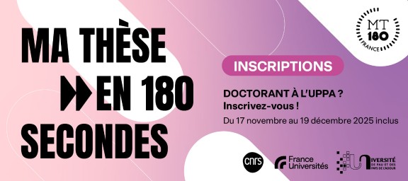 Ma thèse en 180 secondes édition 2026