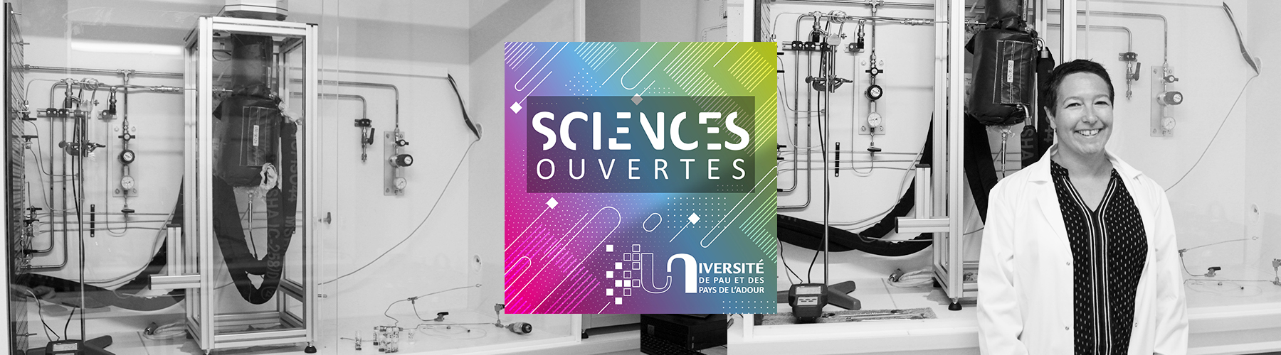 Christelle Miqueu, maître de conférences HDR au LFCR (Laboratoire des Fluides Complexes et leurs Réservoirs), basée sur le campus Montaury à Anglet. 