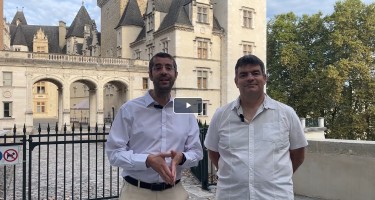 Pr&eacute;sentation de la Nuit de la recherche 2026 par Sa&iuml;d Hasnaoui, directeur du CCSTI Lacq Odyss&eacute;e/Science Odyss&eacute;e et Brice Bouyssiere, vice-pr&eacute;sident SAPS | &copy; Une vid&eacute;o r&eacute;alis&eacute;e par Gwena&euml;lle Souyri